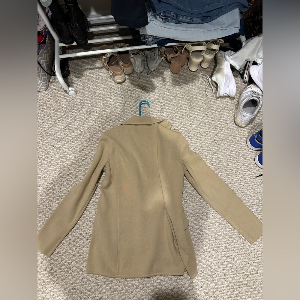 NWT Ralph Lauren Tan Blazer Modern Minimalist Design - Picture 2 of 3